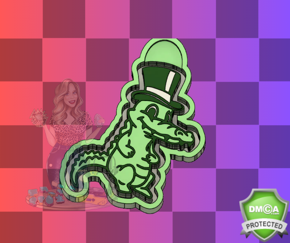 TOP HAT GATOR