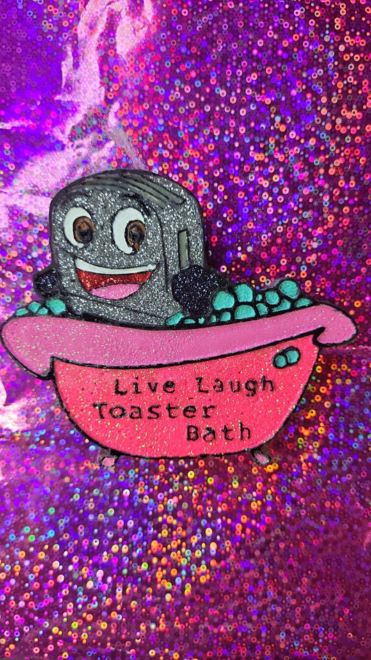 live laugh toaster bath