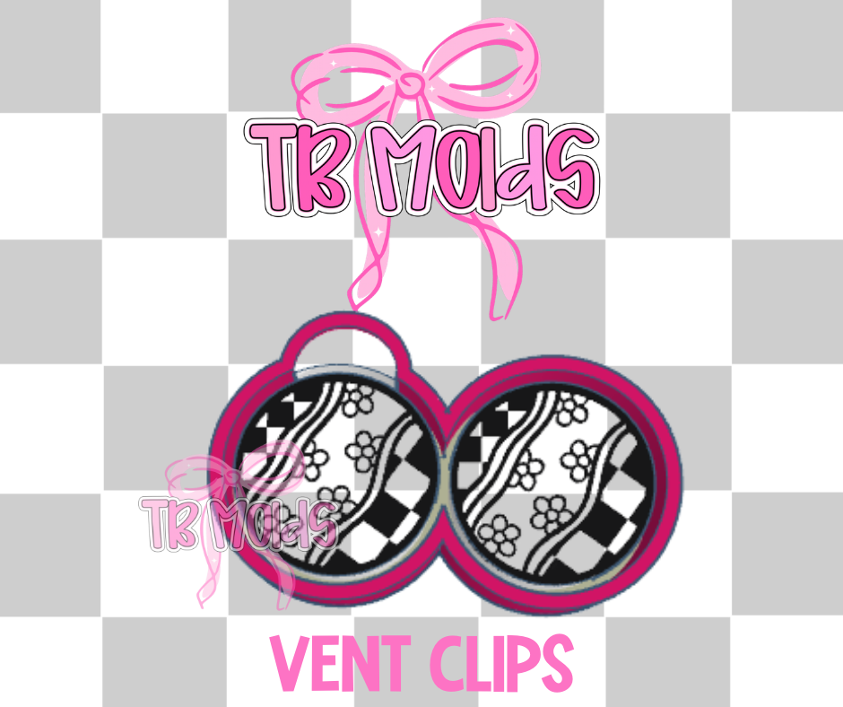 Groovy circle vents