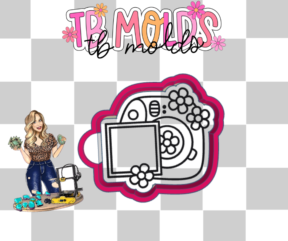 Polaroid camera- cut file included