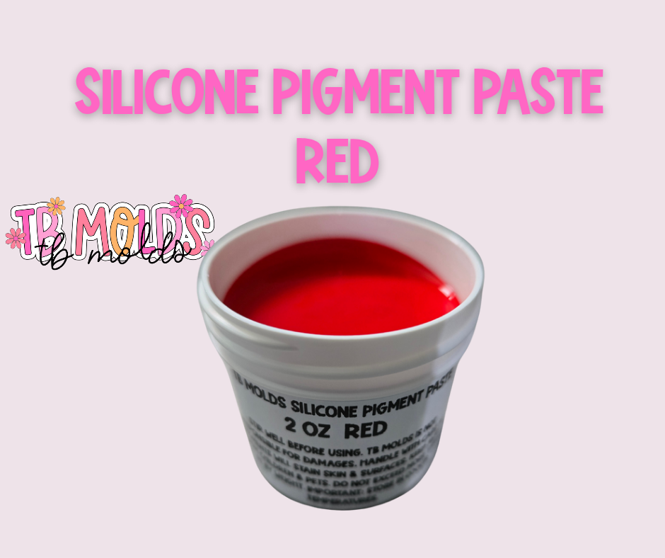 Red Silicone Pigment Paste