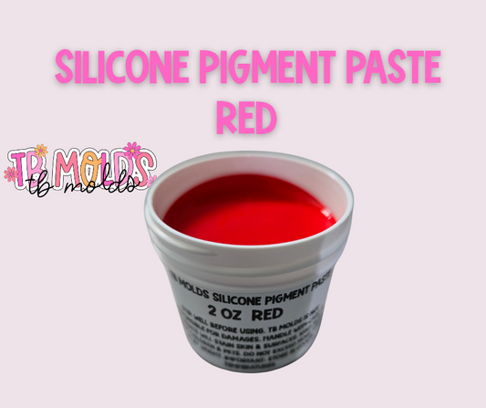 Red Silicone Pigment Paste
