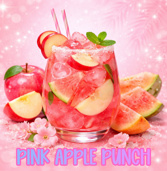 Pink Apple Punch Round Aroma Beads
