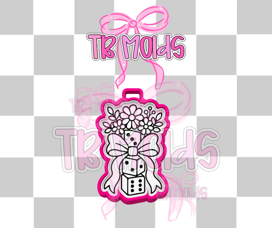 Flower dice vase