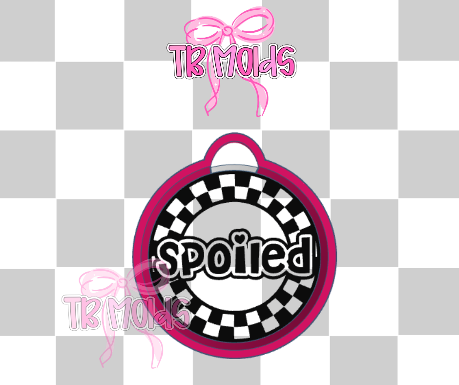 Round checkered spoiled