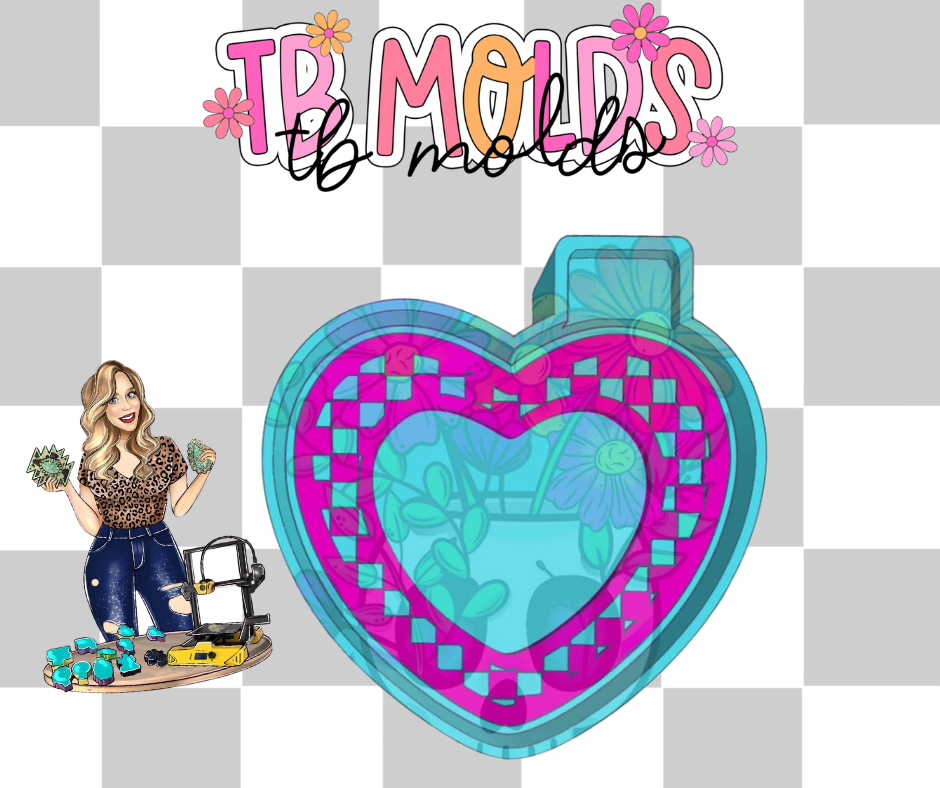 Checkered heart