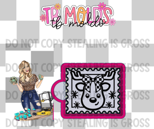 Reindeer stamp