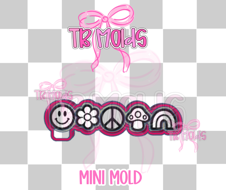 Mini Mold- Groovy Retro