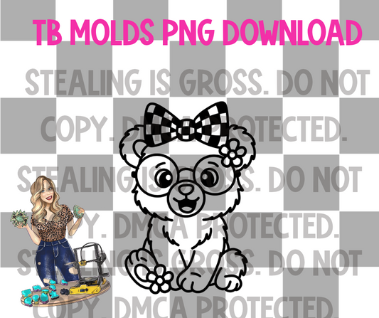 Cute bear PNG