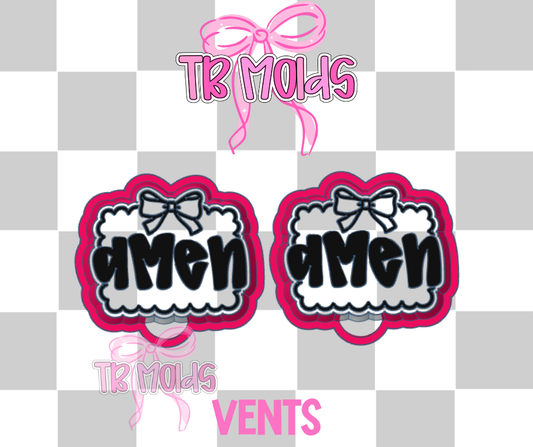 Amen frame vents