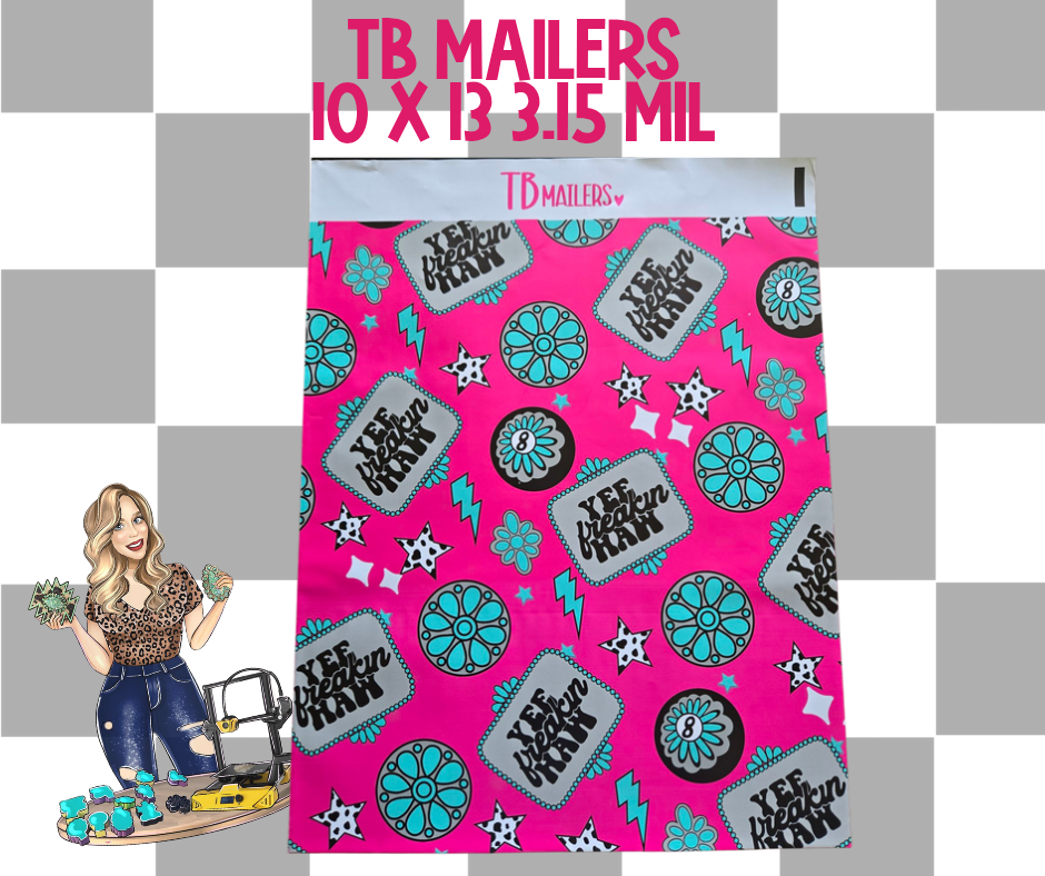 Yee Freakin' Haw 10x13 Poly Mailer