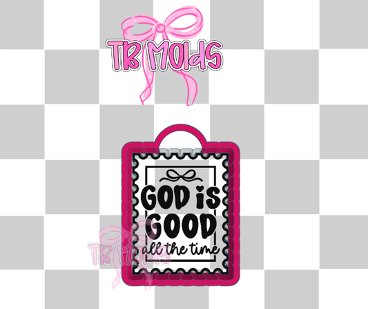 God is good stamp
