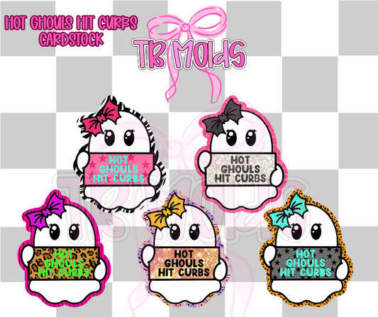 Hot ghouls hit curbs - TB MOLDS mixed grab bag cardstock