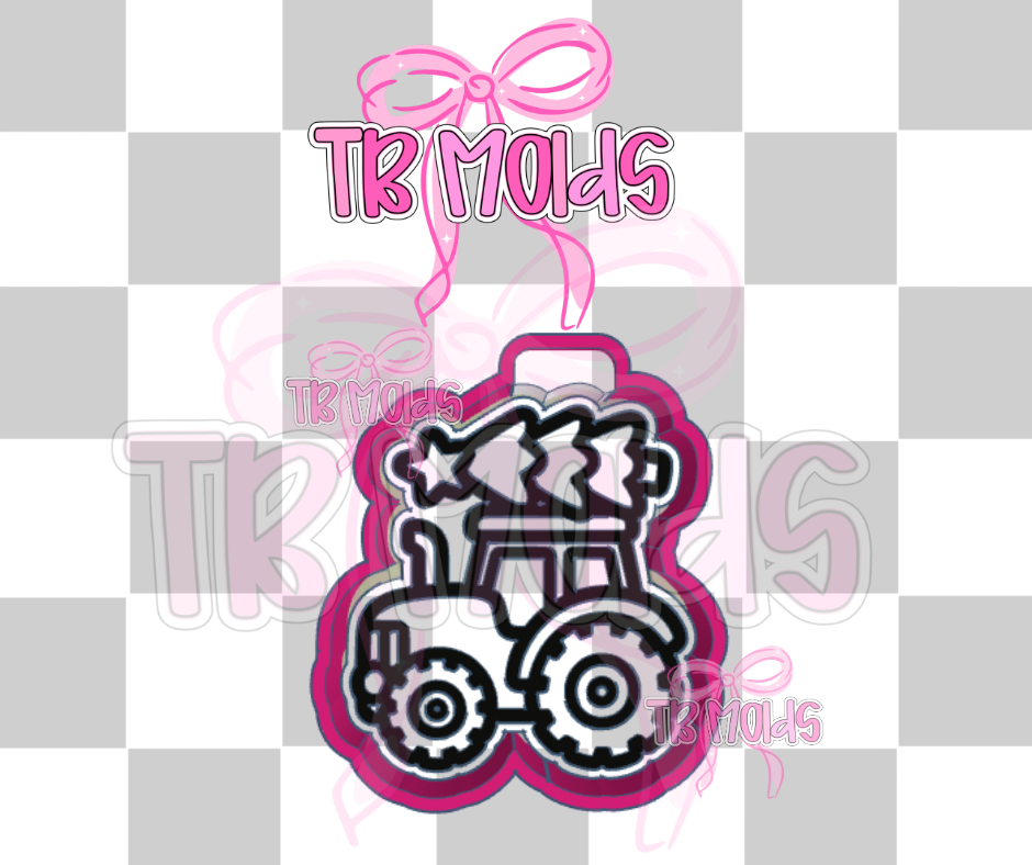 Little Christmas Tractor