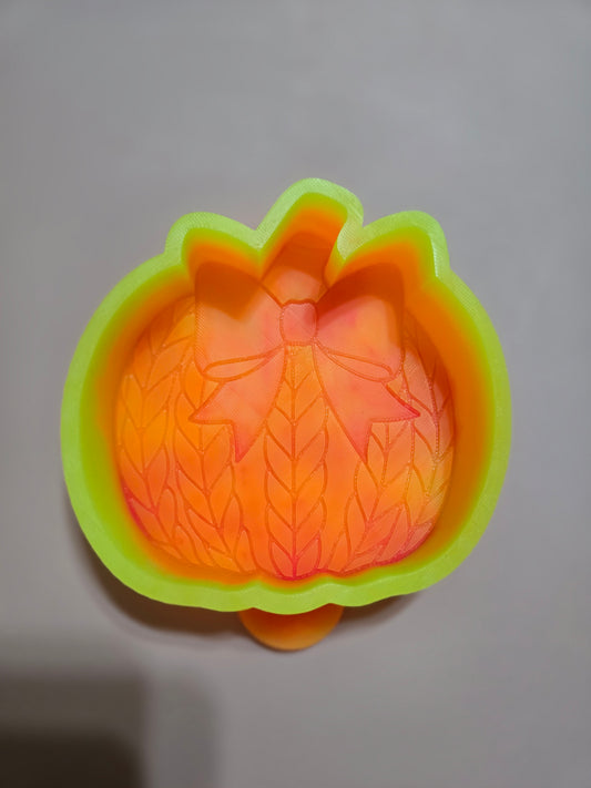 RTS cable knit pumpkin