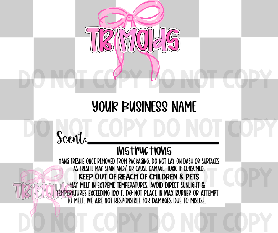 3x2 custom scent label