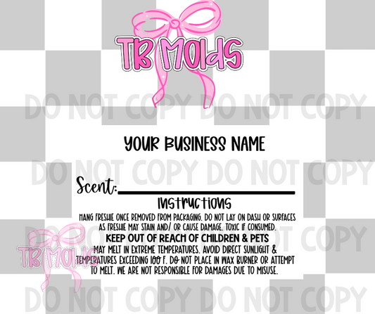 3x2 custom scent label