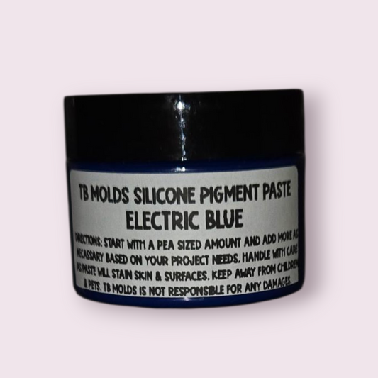 Electric Blue Silicone Pigment Pastei