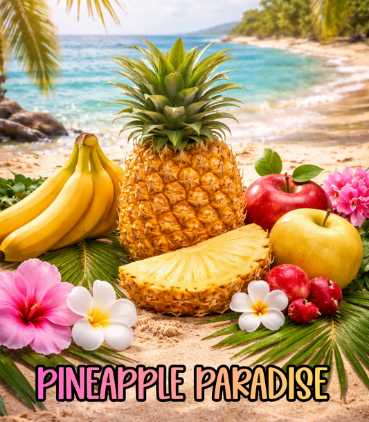 Pineapple Paradise Round Aroma Beads