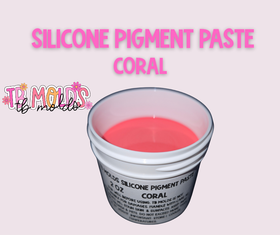 Coral Silicone Pigment Paste