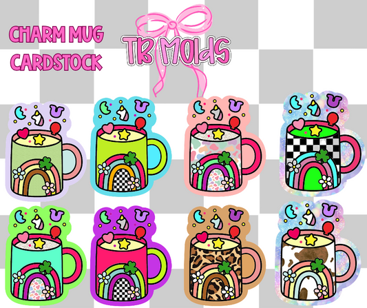 Charm Mug TB MOLDS mixed grab bag cardstock