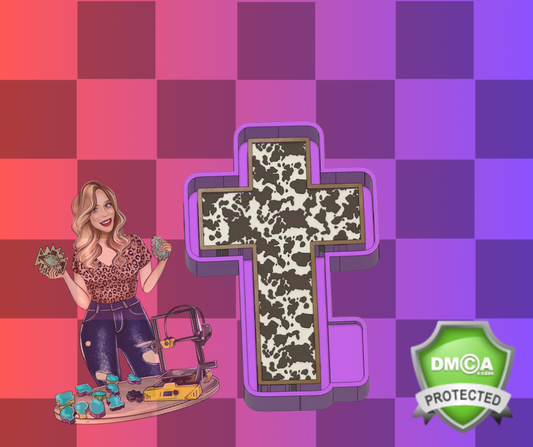 Cowhide cross