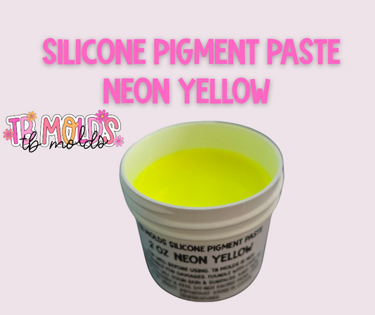 Neon Yellow Silicone Pigment Paste