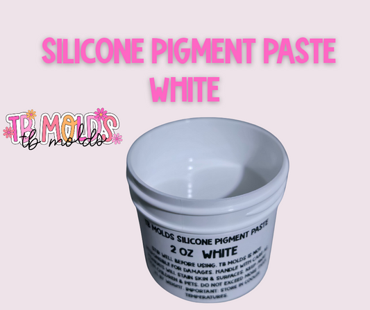 White Silicone Pigment Paste