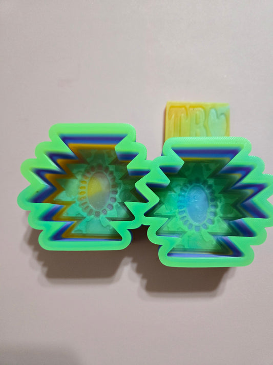 RTS aztec cowprint vents