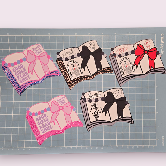 Glossy Open Book cardstock MR CARDSTOCK mixed grab bag