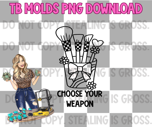 Choose Your Weapon PNG