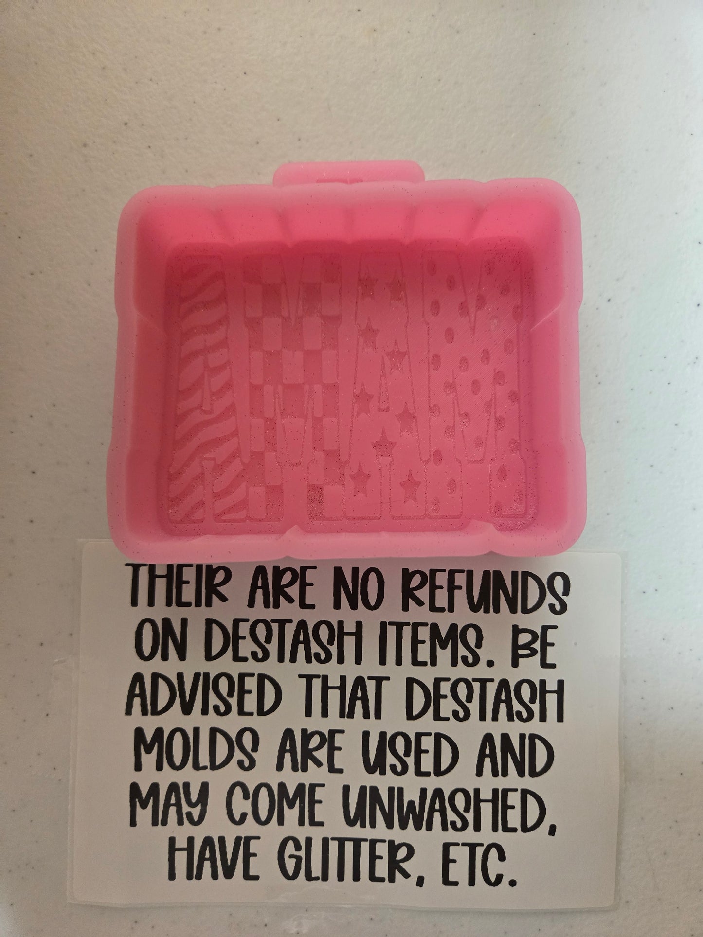 DESTASH mama (zebra, checker, dots, stars)