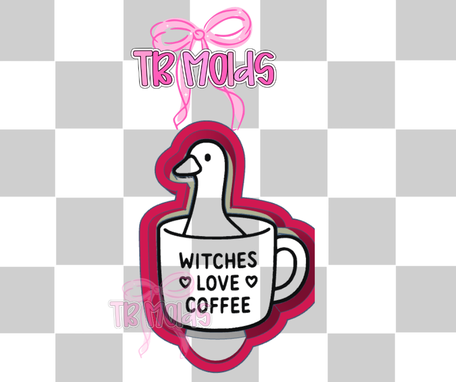 Witches love coffee goose