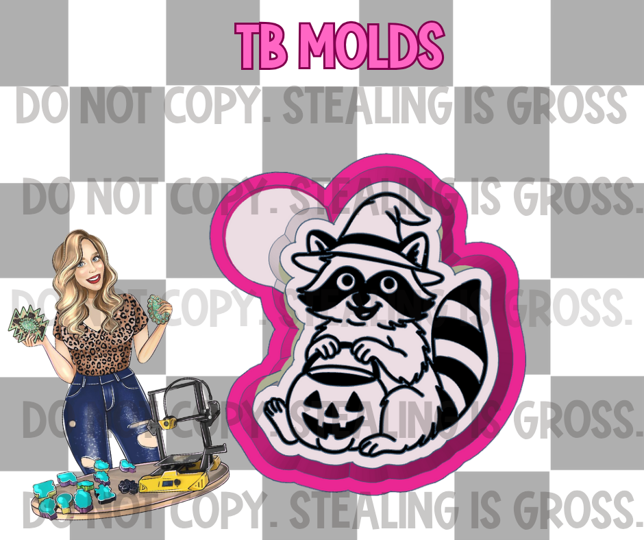 Tick or treat raccoon