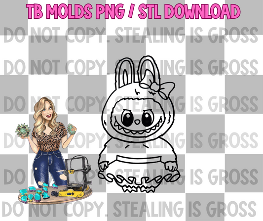 Tutu bubu PNG STL