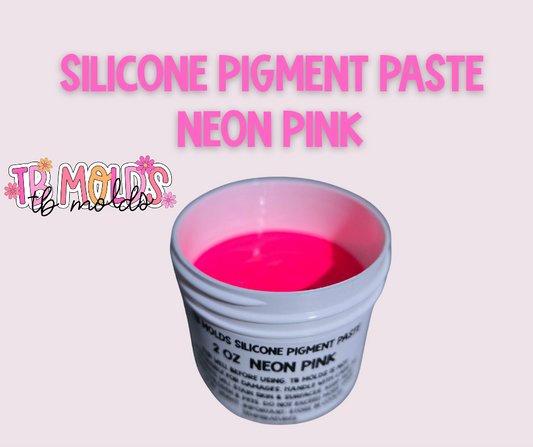 Neon Pink Silicone Pigment Paste