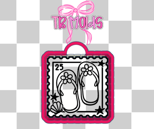 Flip flop stamp