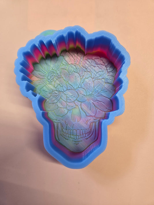RTS floral skull