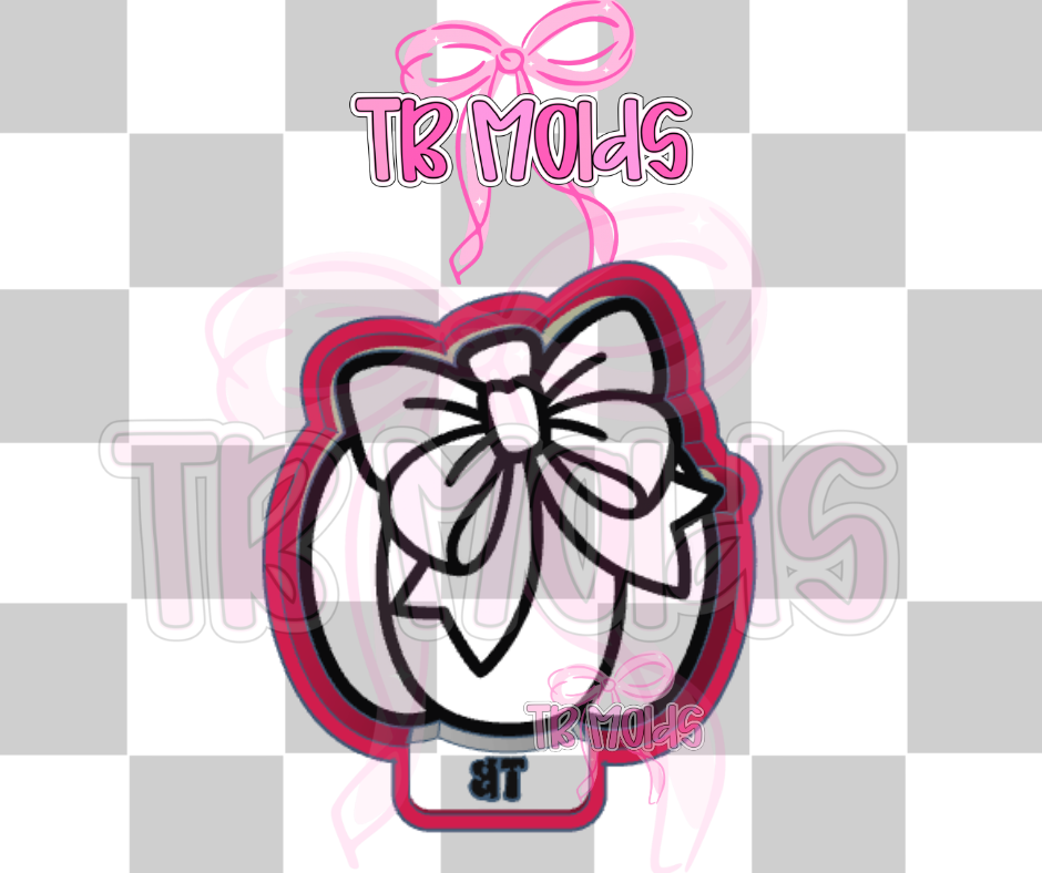 Pumpkin with bow #2