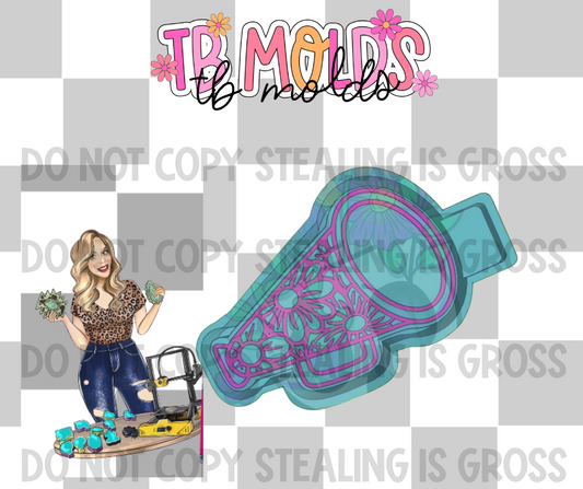 Floral megaphone