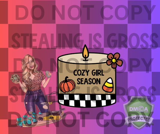 Cozy girl season candle