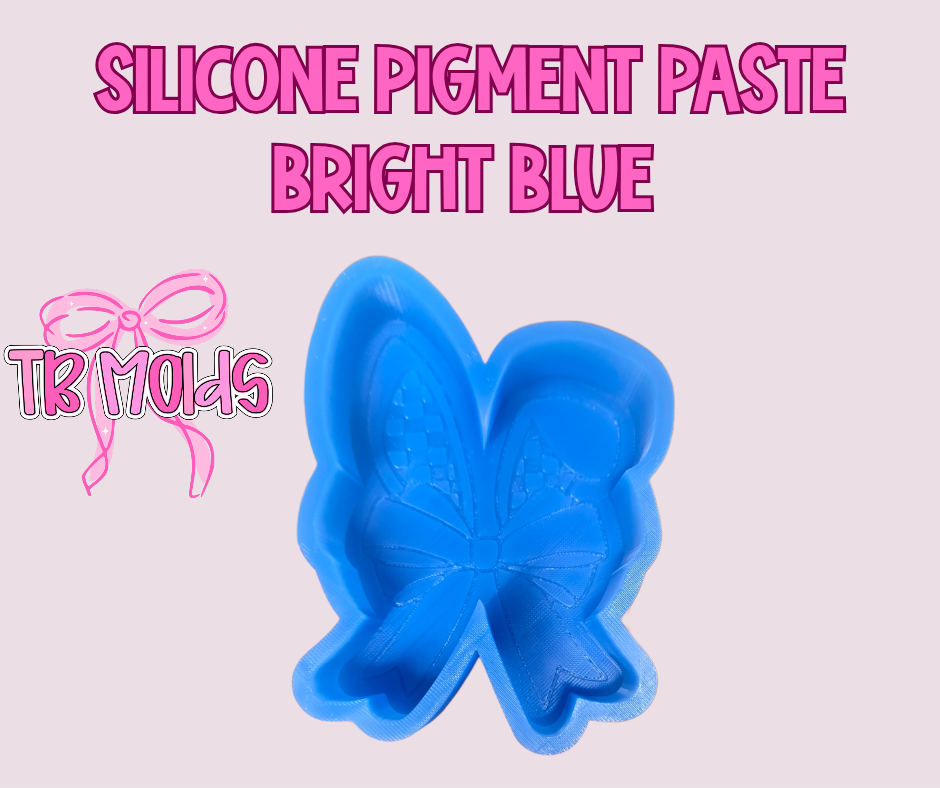 Bright Blue Silicone Pigment Paste