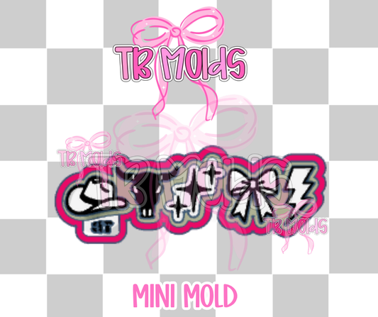 Mini Mold- Western Girl