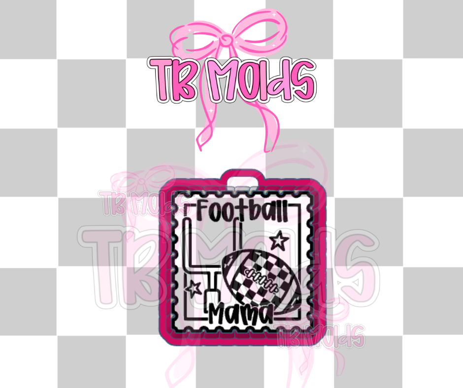 Football Mama Stamp