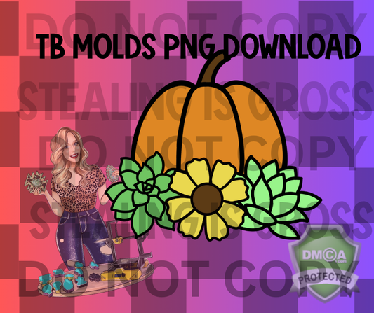 SUCCULENT PUMPKIN PNG