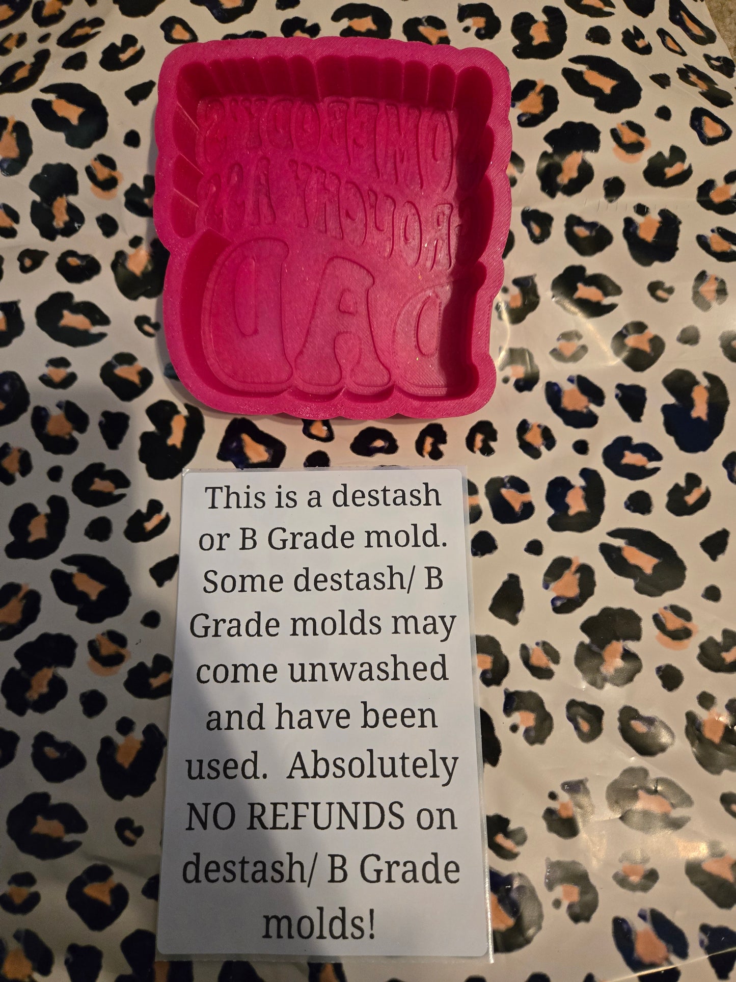 DESTASH someone's grouchy ass dad