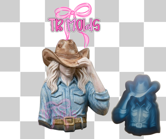 3D cowgirl