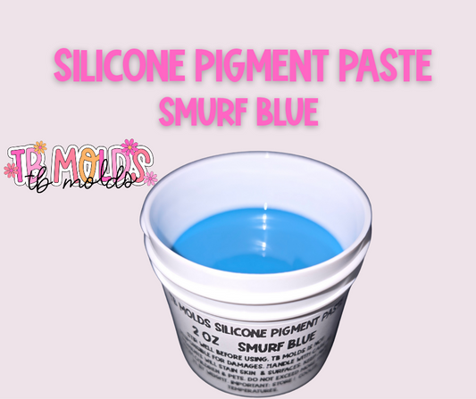 Smurf Blue Silicone Pigment Paste
