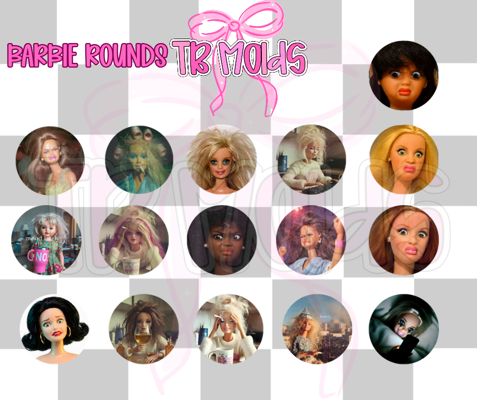 2.5 inch Card Stock Round Grab Bags 25ct