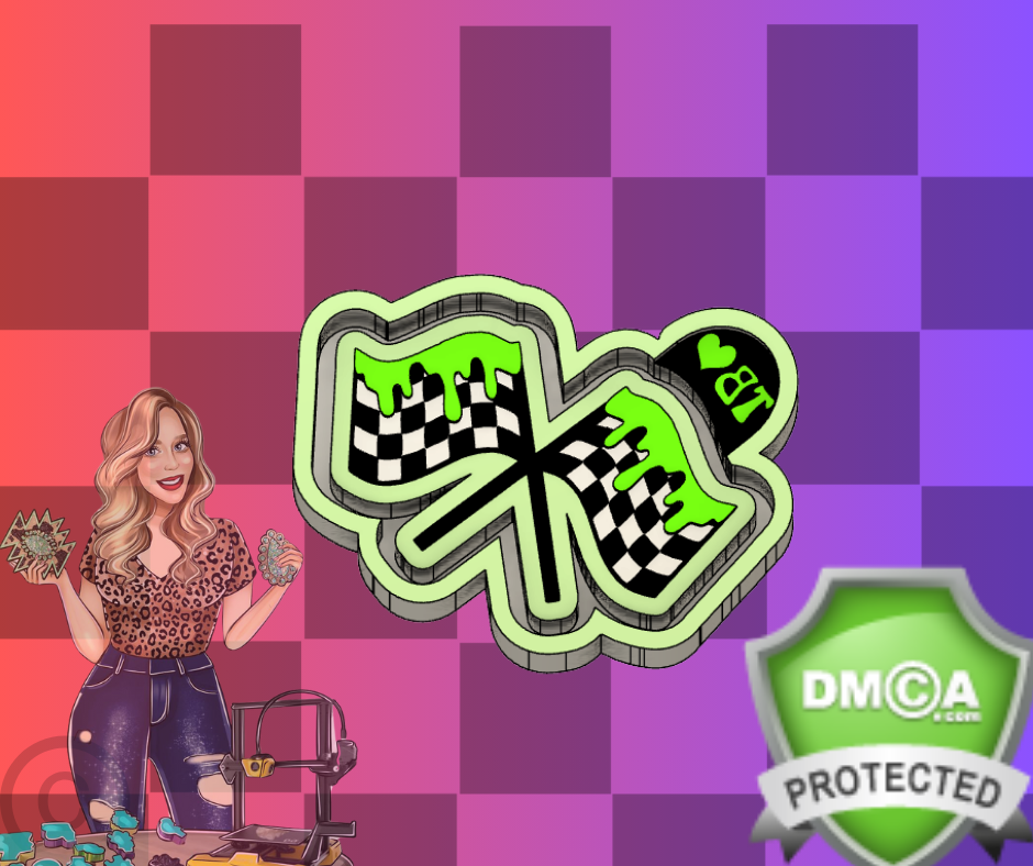 Drippy race flags